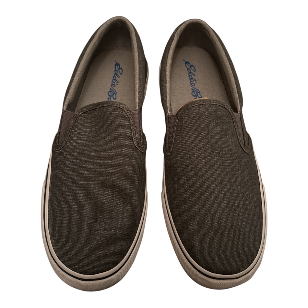 Eddie Bauer Men's  Haller Dark Gray Slip-On Loafer Sneakers Size 9.5